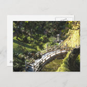 Aziatische brug briefkaart (Voorkant / Achterkant)