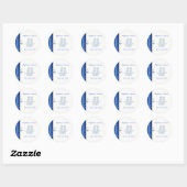 Aziatische Bue Double Happiness Wedding Sticker (Vel)
