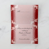 Aziatische Chinese bruidskaart (Binnen)