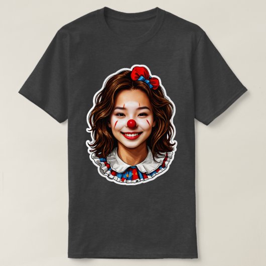 Aziatische Clown T-shirt (Design voorkant)