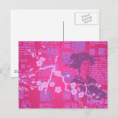  Aziatische collage Briefkaart (Voorkant / Achterkant)