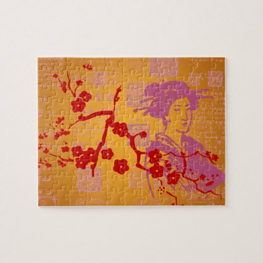  Aziatische collage Legpuzzel (Horizontaal)