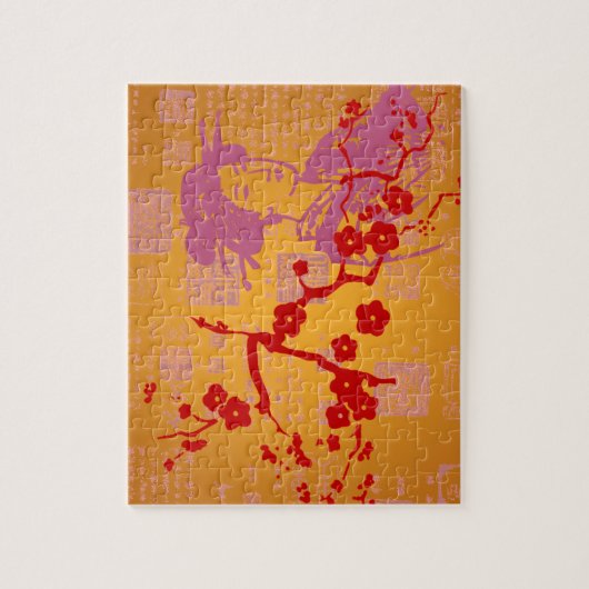  Aziatische collage Legpuzzel (Verticaal)