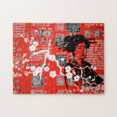 Aziatische collage Legpuzzel (Horizontaal)