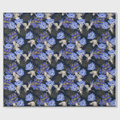 Aziatische Crane Gift Wrapping Paper Cadeaupapier (Vlak)