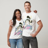 Aziatische dame t-shirt (Unisex)