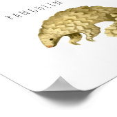 Aziatische Dieren | Onderwijs Leren Klaslokaal Poster (Hoek)