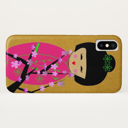 Aziatische dollars Case-Mate iPhone case (Achterkant (horizontaal))