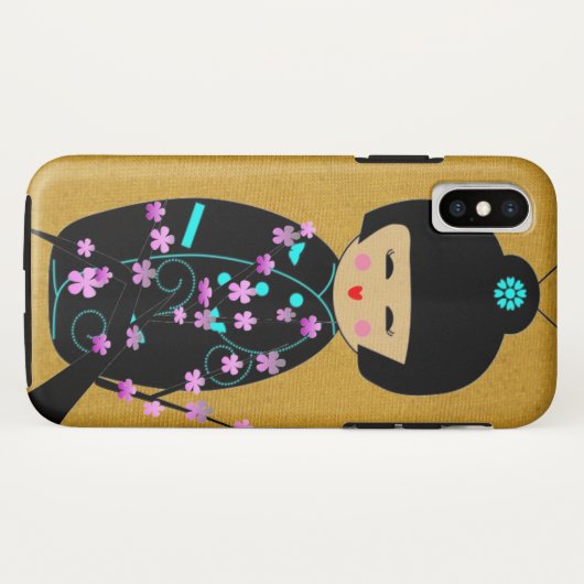 Aziatische dollars Case-Mate iPhone case (Achterkant (horizontaal))