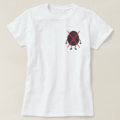 Aziatische Don't Raisin - hoek T-shirt (Design voorkant)