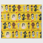 Aziatische Dorothy of OZ Wrapping Paper Cadeaupapier (Vlak)