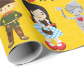 Aziatische Dorothy of OZ Wrapping Paper Cadeaupapier (Rol Hoek)