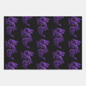 Aziatische draak Collectie 2 Inpakpapier Vel (Voorkant 2)