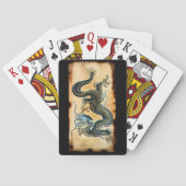  Aziatische draak Fantasy Art-speelkaarten Pokerkaarten (Achterkant)