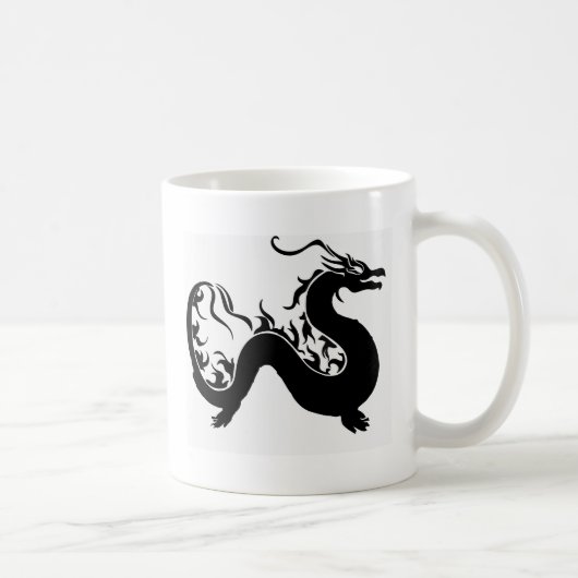 Aziatische draak koffiemok (Rechts)