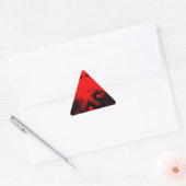 Aziatische draak sticker (Envelop)