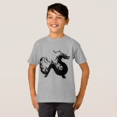 Aziatische draak t-shirt (Voorkant volledig)
