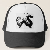 Aziatische draak trucker pet (Voorkant)