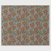  Aziatische dragon Gift Wrapping Paper Cadeaupapier (Vlak)