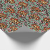  Aziatische dragon Gift Wrapping Paper Cadeaupapier (Hoek)