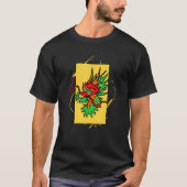 Aziatische dragon Oriental Chinese Art T-shirt (Voorkant)
