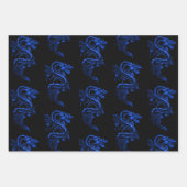 Aziatische drakenCollectie Inpakpapier Vel (Voorkant 3)