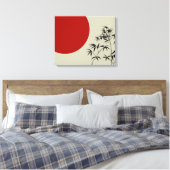 Aziatische Dream Wrapped Canvas Afdruk (Insitu (Slaapkamer))