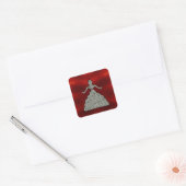 Aziatische dresse Stickers (Envelop)