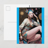 Aziatische droomvlucht - Ken Gage Art Briefkaart (Voorkant / Achterkant)