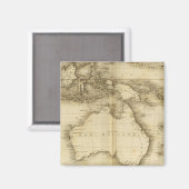 Aziatische eilanden magneet (Voorkant / Achterkant)