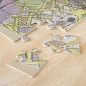 Aziatische entertainers door Paul Klee Legpuzzel (Zijkant)