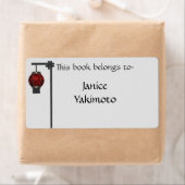 Aziatische etiketten met ophaalplaat (Insitu)