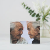 Aziatische geest briefkaart (Staand voorkant)