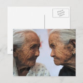 Aziatische geest briefkaart (Voorkant / Achterkant)