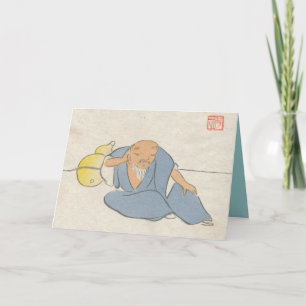 Aziatische geïnspireerde Kaarten - Zen master