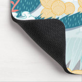 Aziatische geïnspireerde Natuur Muismat (Hoek)