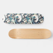 Aziatische golf in Japanse stijl Persoonlijk Skateboard (Horizontaal)