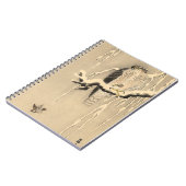 Aziatische Goshawk schilderen Notitieboek (Linkerzijde)