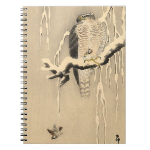 Aziatische Goshawk schilderen Notitieboek