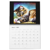 Aziatische halflangharen kalender (Mar 2027)