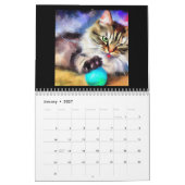 Aziatische halflangharen kalender (Jan 2027)