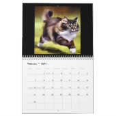 Aziatische halflangharen kalender (Feb 2027)