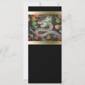 Aziatische helderkleurig | Dragon Art Kaart (Voorkant)