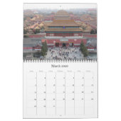 Aziatische hoofdsteden (met locaties) 2026 kalender (Mar 2026)