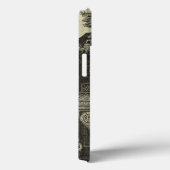 Aziatische imperiale tempel in zwart-wit Case-Mate iPhone case (Achterkant / Rechts)