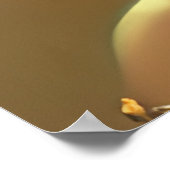 Aziatische Indiase vrouw kleurrijk rood gouden Pos Poster (Hoek)