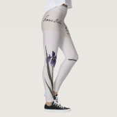  Aziatische Iris Flowers over de Leggings van de D (Rechts)