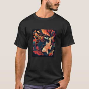  - Aziatische Japanse Koi Carp Nishikigoi Koi Fis T-shirt