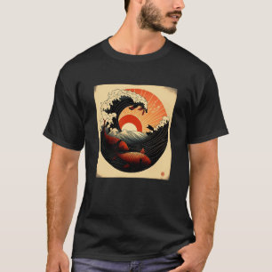  - Aziatische Japanse Koi Carp Nishikigoi Koi Fis T-shirt