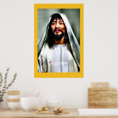 Aziatische Jezus Poster (Keuken)